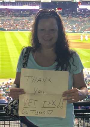 Jennifer attended Detroit Tigers vs. Seattle Mariners - MLB on Aug 13th 2019 via VetTix 