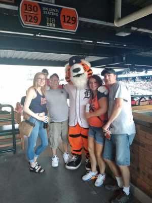 Felicia Gibson attended Detroit Tigers vs. Seattle Mariners - MLB on Aug 13th 2019 via VetTix 