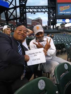 Lance attended Detroit Tigers vs. Cleveland Indians - MLB on Aug 28th 2019 via VetTix 