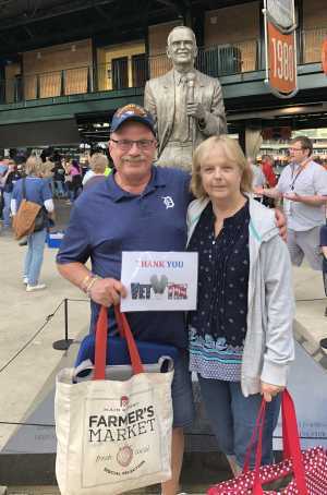 Bob attended Detroit Tigers vs. Cleveland Indians - MLB on Aug 28th 2019 via VetTix 
