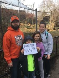 Kenneth attended Philadelphia Zoo - * See Notes - Good for Any One Day Through December 30th, 2019 on Dec 30th 2019 via VetTix 