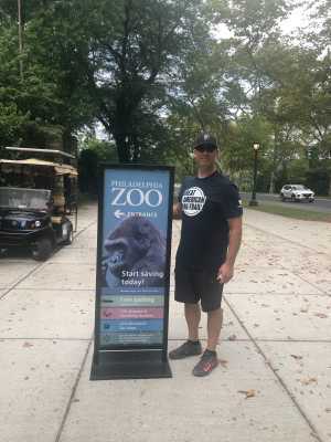 James attended Philadelphia Zoo - * See Notes on Aug 16th 2019 via VetTix 