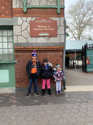 John attended Philadelphia Zoo - * See Notes - Good for Any One Day Through December 30th, 2019 on Dec 30th 2019 via VetTix 
