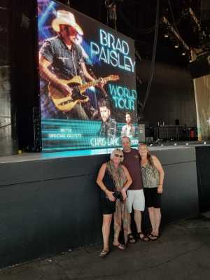 Thomas attended Brad Paisley Tour 2019 - Country on Aug 3rd 2019 via VetTix 