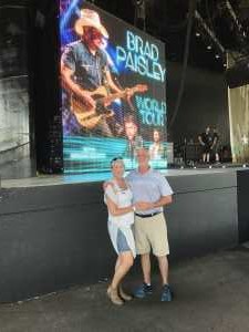Sam attended Brad Paisley Tour 2019 - Country on Aug 3rd 2019 via VetTix 