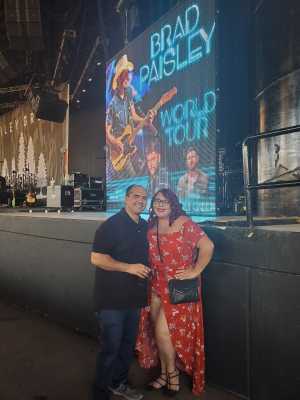 JAMES attended Brad Paisley Tour 2019 - Country on Aug 3rd 2019 via VetTix 