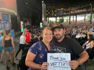 Anthony attended Brad Paisley Tour 2019 - Country on Aug 3rd 2019 via VetTix 