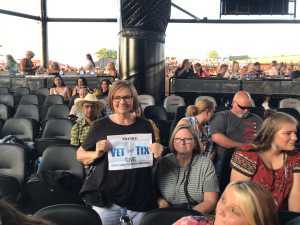 Cathy attended Brad Paisley Tour 2019 - Country on Aug 3rd 2019 via VetTix 