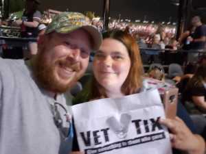 Brian attended Brad Paisley Tour 2019 - Country on Aug 3rd 2019 via VetTix 