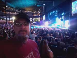 Paul attended Brad Paisley Tour 2019 - Country on Aug 3rd 2019 via VetTix 