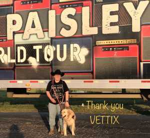 MAURA attended Brad Paisley Tour 2019 - Country on Aug 3rd 2019 via VetTix 
