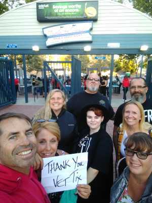 Curtis attended Impractical Jokers on Aug 4th 2019 via VetTix 