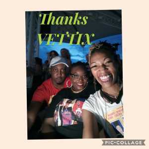 Akela attended MC Hammer's House Party on Aug 3rd 2019 via VetTix 