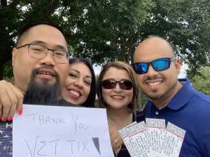 Jerry attended MC Hammer's House Party on Aug 3rd 2019 via VetTix 