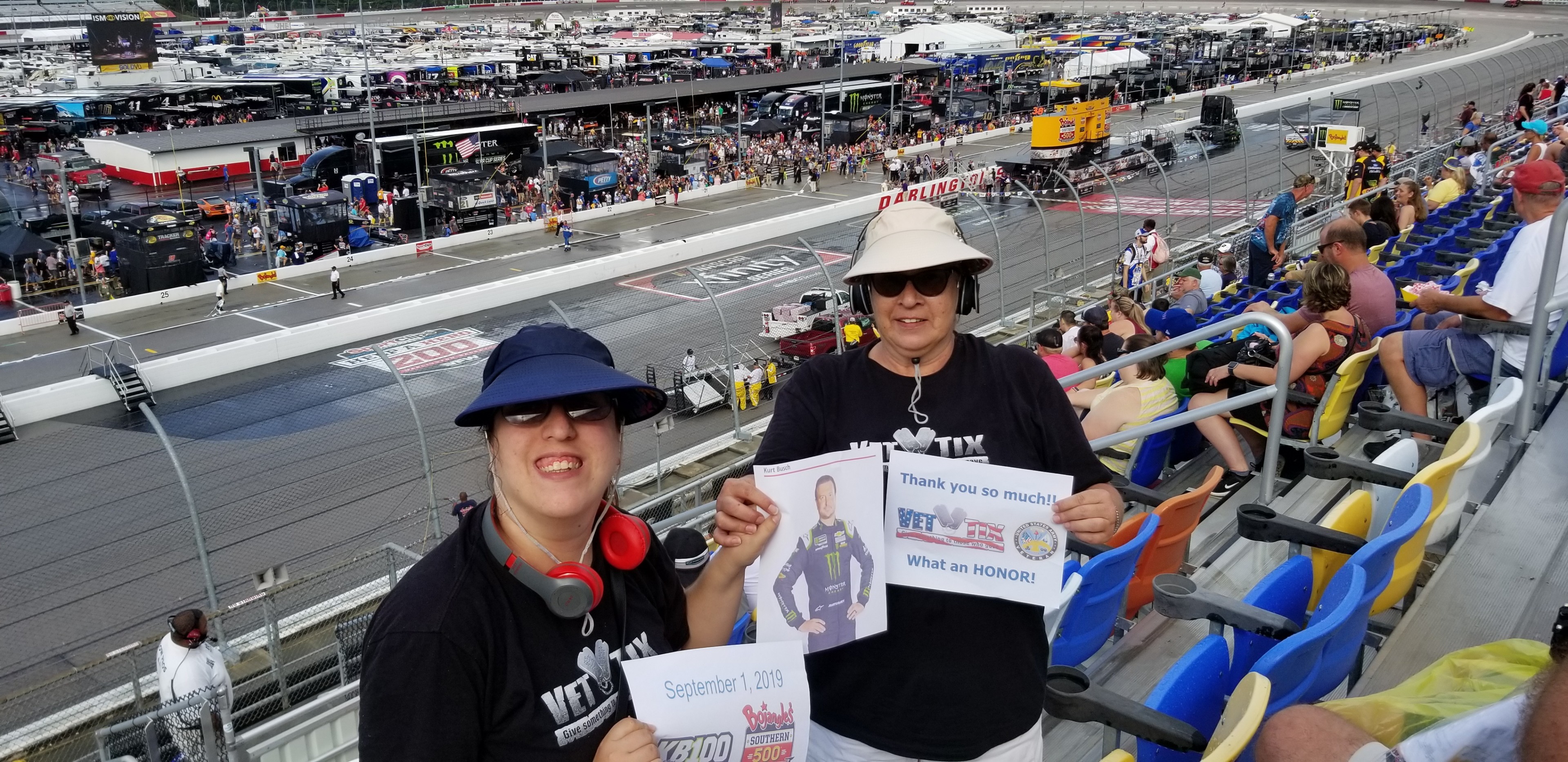 2019 Dar Bojangles' Southern 500 - KB100 - Kurt Busch Fan Appreciation Tickets