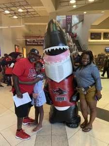 Tracey attended Jacksonville Sharks  - 2019 NAL Playoffs! on Aug 6th 2019 via VetTix 
