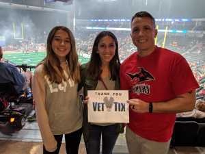 Keith attended Jacksonville Sharks  - 2019 NAL Playoffs! on Aug 6th 2019 via VetTix 