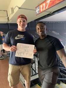 Shawn attended Jacksonville Sharks  - 2019 NAL Playoffs! on Aug 6th 2019 via VetTix 
