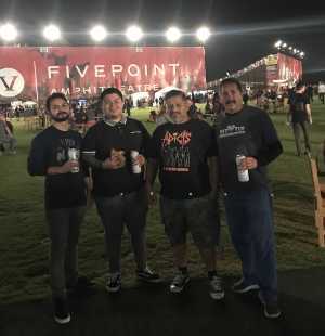 Lonnie attended Blink-182 & Lil Wayne on Aug 27th 2019 via VetTix 