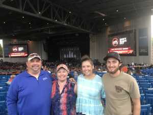 Mike attended Brad Paisley Tour 2019 - Country on Aug 24th 2019 via VetTix 