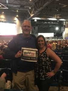 Stewart attended Brad Paisley Tour 2019 - Country on Aug 24th 2019 via VetTix 
