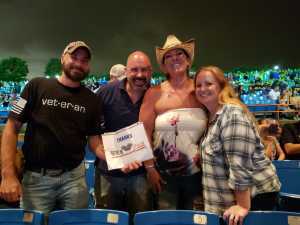 Brian attended Brad Paisley Tour 2019 - Country on Aug 24th 2019 via VetTix 
