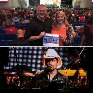 Michael attended Brad Paisley Tour 2019 - Country on Aug 24th 2019 via VetTix 
