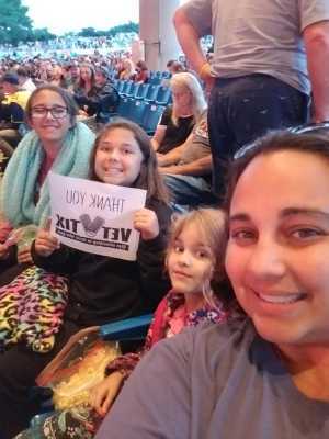 Alison attended Brad Paisley Tour 2019 - Country on Aug 24th 2019 via VetTix 