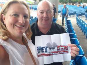 Don attended Brad Paisley Tour 2019 - Country on Aug 24th 2019 via VetTix 