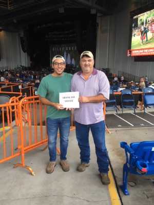 Bryan attended Brad Paisley Tour 2019 - Country on Aug 24th 2019 via VetTix 