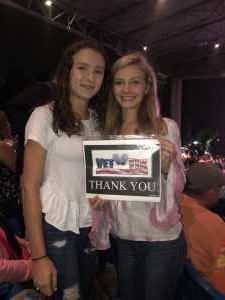 Clyde  attended Brad Paisley Tour 2019 - Country on Aug 24th 2019 via VetTix 