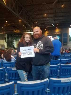 Michael attended Brad Paisley Tour 2019 - Country on Aug 24th 2019 via VetTix 