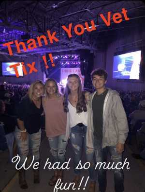 Mark attended Brad Paisley Tour 2019 - Country on Aug 24th 2019 via VetTix 