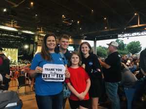 Erin attended Brad Paisley Tour 2019 - Country on Aug 24th 2019 via VetTix 