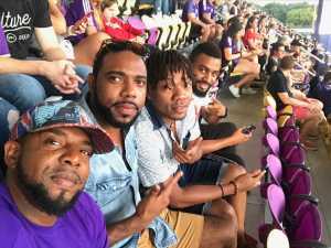 Peterson attended Orlando City SC vs. FC Dallas - MLS *** Military Appreciation Match *** on Aug 3rd 2019 via VetTix 