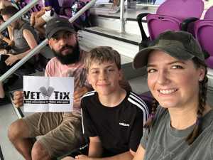 Juice attended Orlando City SC vs. FC Dallas - MLS *** Military Appreciation Match *** on Aug 3rd 2019 via VetTix 