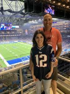 Miguel attended Detroit Lions vs. New England Patriots - NFL Preseason on Aug 8th 2019 via VetTix 