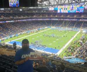 Joshua attended Detroit Lions vs. New England Patriots - NFL Preseason on Aug 8th 2019 via VetTix 
