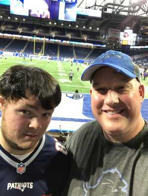 David attended Detroit Lions vs. New England Patriots - NFL Preseason on Aug 8th 2019 via VetTix 