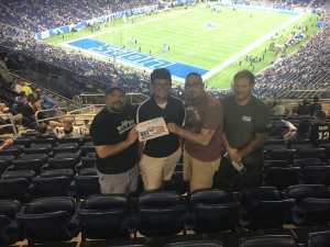 Jose attended Detroit Lions vs. New England Patriots - NFL Preseason on Aug 8th 2019 via VetTix 