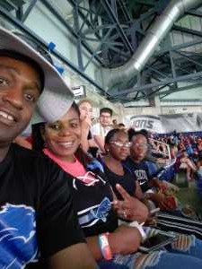 Jerome attended Detroit Lions vs. New England Patriots - NFL Preseason on Aug 8th 2019 via VetTix 