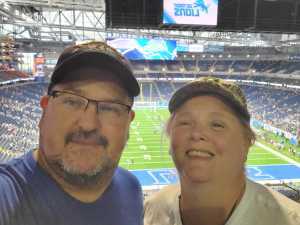 Kevin attended Detroit Lions vs. New England Patriots - NFL Preseason on Aug 8th 2019 via VetTix 