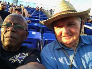 Bernard attended Baltimore Ravens vs. Jacksonville Jaguars - NFL on Aug 8th 2019 via VetTix 