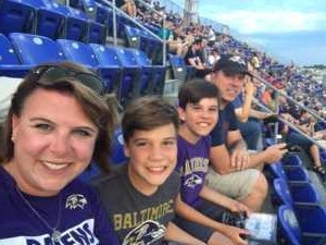 Mike attended Baltimore Ravens vs. Jacksonville Jaguars - NFL on Aug 8th 2019 via VetTix 