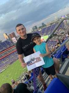 Nathan attended Baltimore Ravens vs. Jacksonville Jaguars - NFL on Aug 8th 2019 via VetTix 