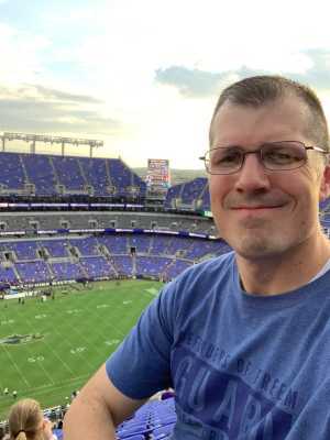 Glenn attended Baltimore Ravens vs. Jacksonville Jaguars - NFL on Aug 8th 2019 via VetTix 