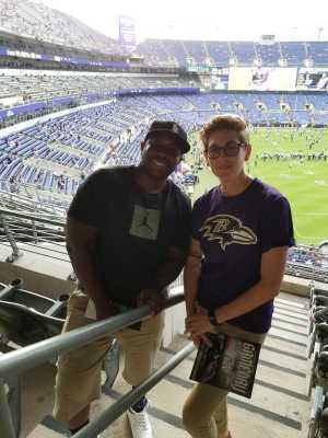 Jessica attended Baltimore Ravens vs. Jacksonville Jaguars - NFL on Aug 8th 2019 via VetTix 