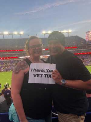 Jonathan attended Baltimore Ravens vs. Jacksonville Jaguars - NFL on Aug 8th 2019 via VetTix 
