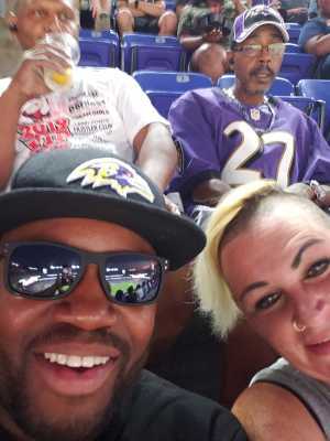 Tariq-Von attended Baltimore Ravens vs. Jacksonville Jaguars - NFL on Aug 8th 2019 via VetTix 