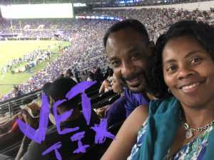 Katrina attended Baltimore Ravens vs. Jacksonville Jaguars - NFL on Aug 8th 2019 via VetTix 